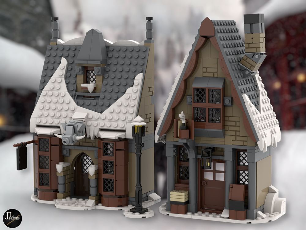 Lego Hog's Head & Scrivenshaft's Quill Shop