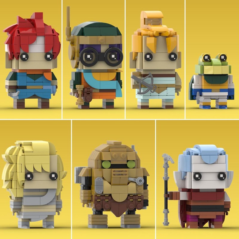 Lego Chrono Trigger Brickheadz Collection