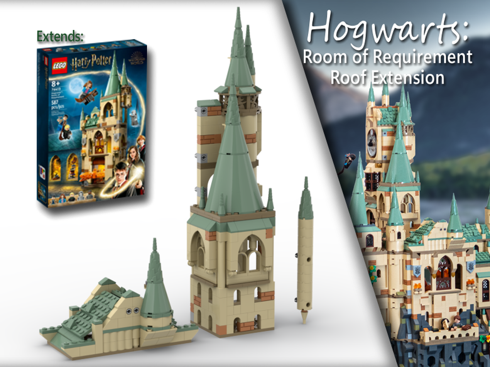 Lego HP Modular - Room of Requirement Roof Extension