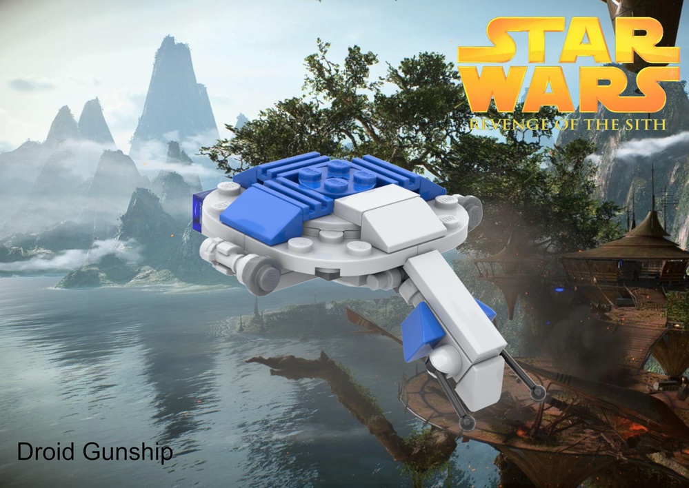 Lego Droid Gunship