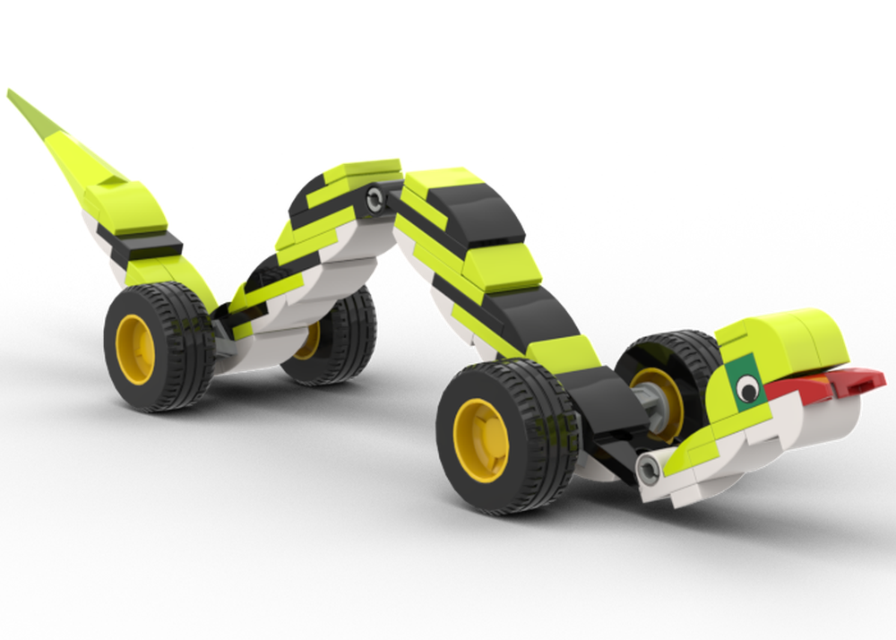 Lego Rolling Bendy Snake