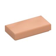 Lego Tile 1 x 2 with Groove / Nougat