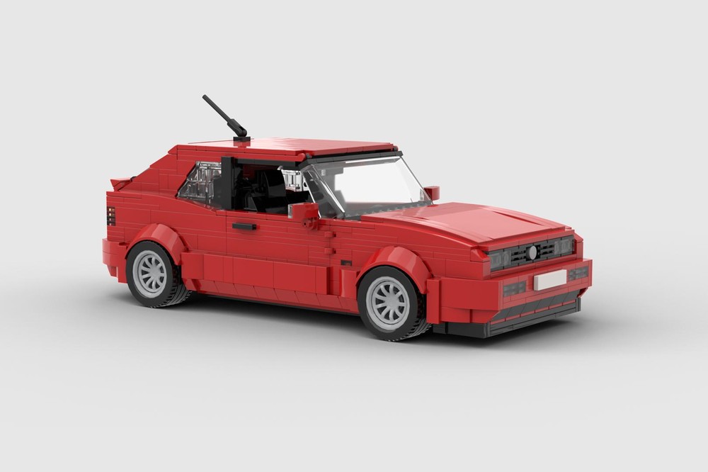Lego VW Corrado VR6 Red