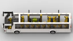 Airport shuttle bus