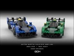 Aston Martin Valkyrie AMR-LMH WEC/IMSA 2025 season livery 2 pack bundle