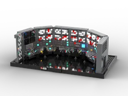 SW Diorama Imperial Super Laser Fire control room on Death Star MOC