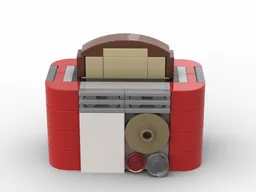 mini toaster with bread (version1)