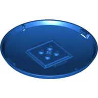 Pod, Bottom Cap 9 x 9 x 1 X-Pod / Blue