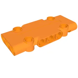 Technic Panel 3 x 7 x 1 / Orange