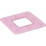 Clikits Frame, Square 3 x 3 with 8 Holes / Trans-Pink