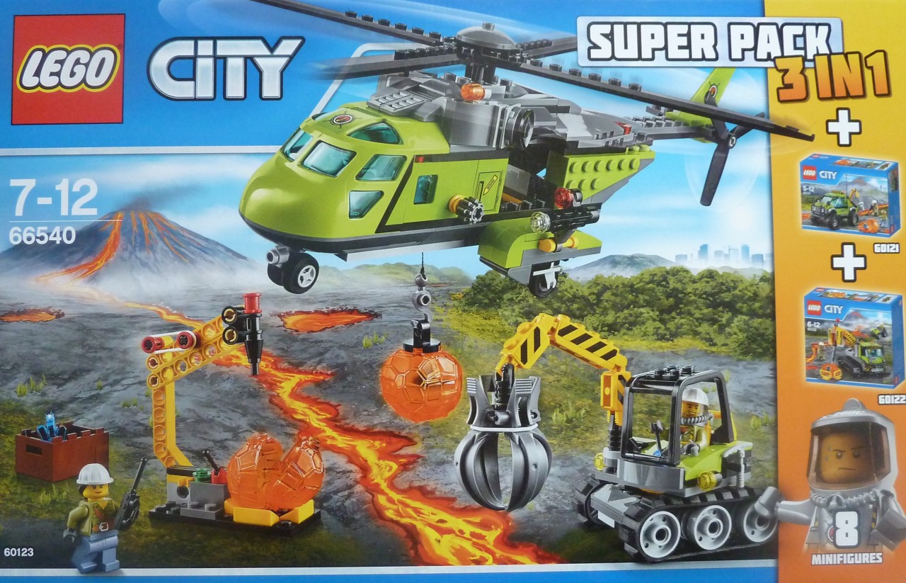 Lego City Super Pack 3 in 1