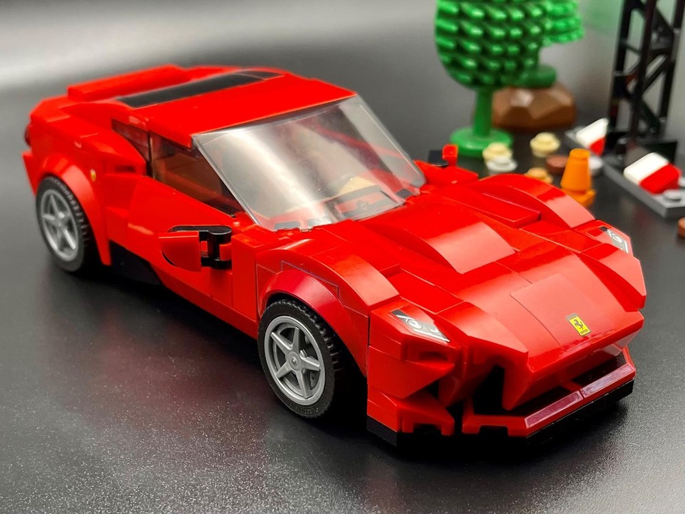 Lego Prancing Horse Roma - Red - 8 Stud Speed Champions