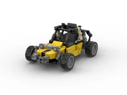 LEGO Buggy from PUBG (Player Unknown's Battlegrounds)