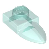Plate Special 1 x 1 with Tooth / Trans-Light Blue