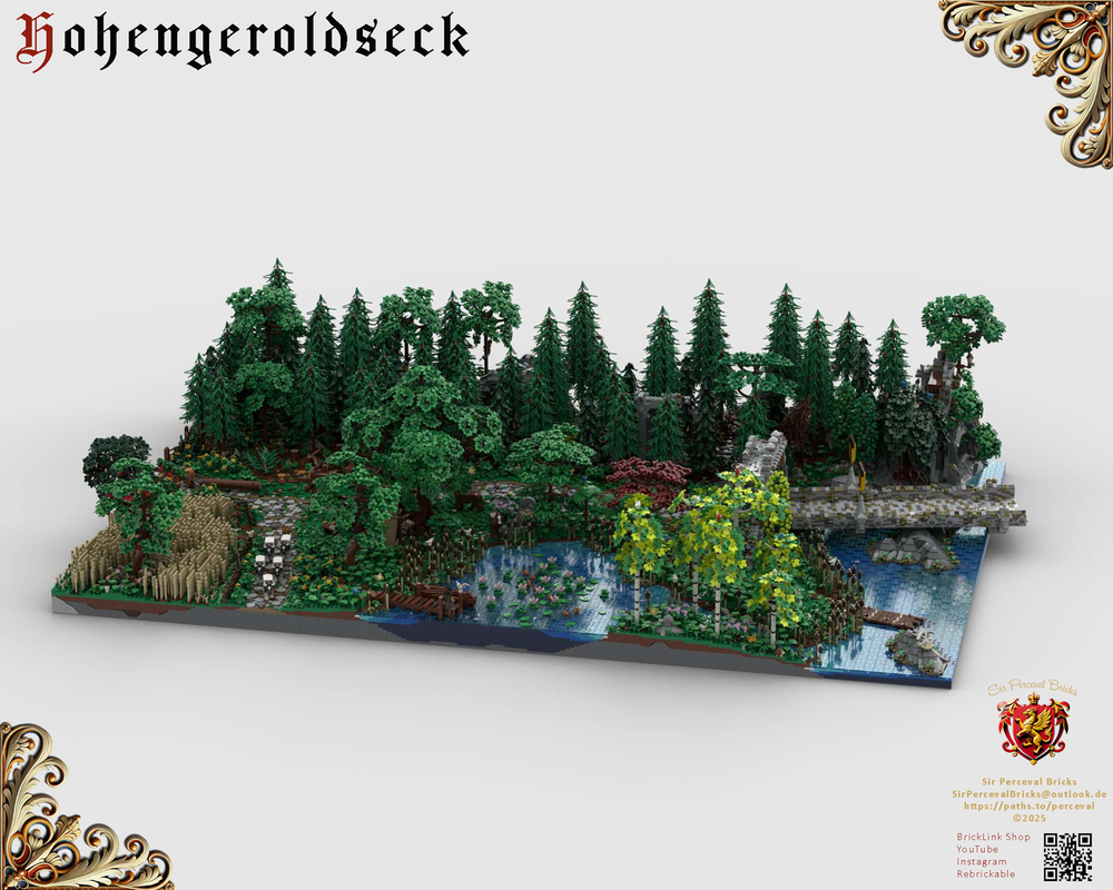 Lego Landscape Expansion 1 Bundle - Castle Hohengeroldseck