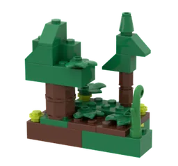 BYGGLEK Mini scene forest