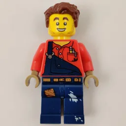 Harl Hubbs, Dark Blue Overalls