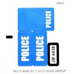 Sticker Sheet for Set 4438-1 / [No Color/Any Color]