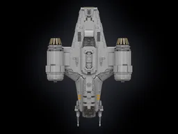 The Razor Crest Ultimate Minifig Scale