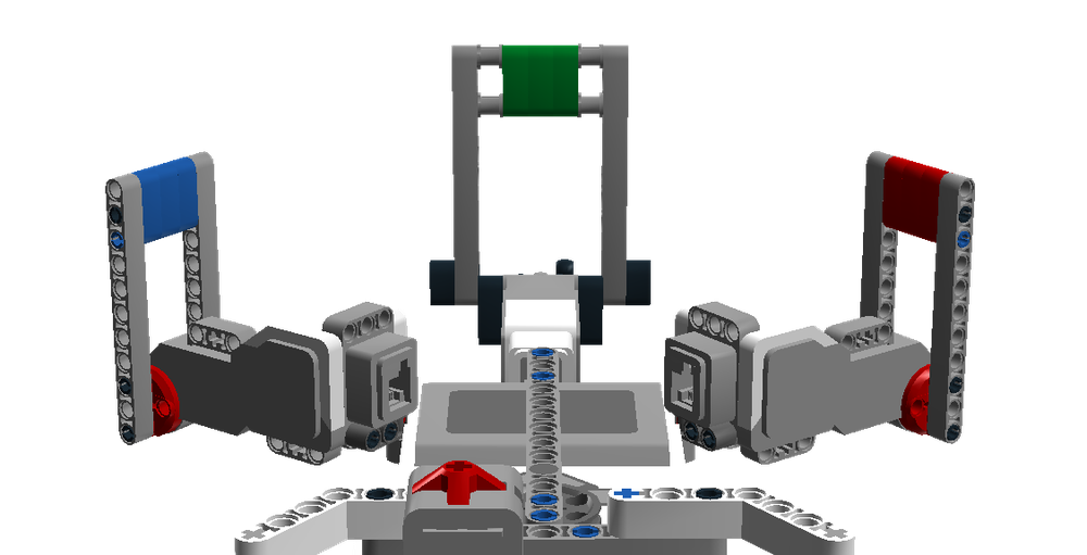 Lego EV3 Gun shooting game