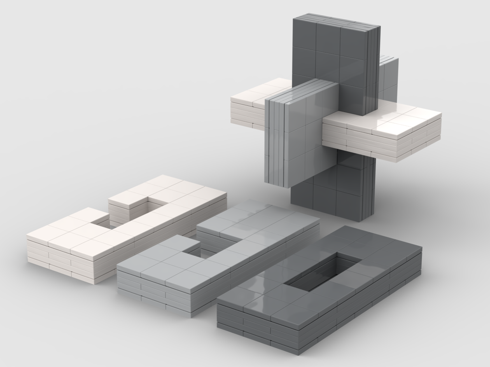 Lego 2-steps Star Puzzle