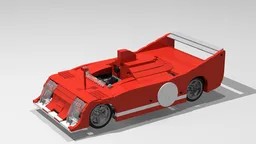 Alfa Romeo Tipo 33TT12 "long tail" RC model