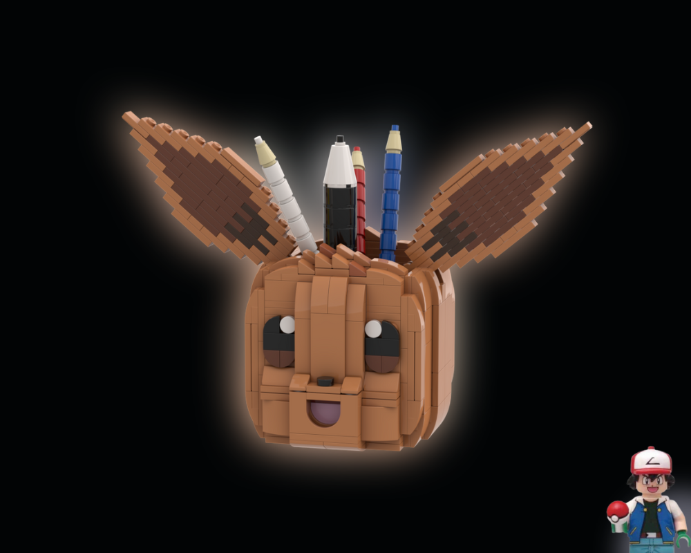Lego Eevee - Pencil Holder