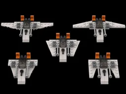 912055 Starfighter #50 (with different wing types)