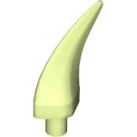 Animal Body Part, Barb / Claw / Tooth / Talon / Horn, Medium / Yellowish Green