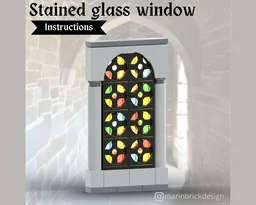 Stained Glass Window - Lego Moc