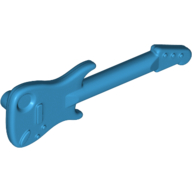 Lego Musical Instrument Guitar Electric [Plain] / Dark Azure