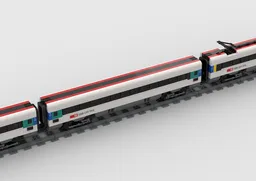 ICN Swiss Intercity Train SBB RABDe 500 Wagon 2nd Class Coach