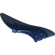Animal Body Part, Dinosaur, Pteranodon Wing, Right with Marbled Sand Blue Edge Pattern / Dark Blue