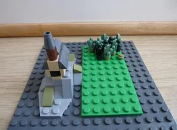 Mountain house-mini diorama