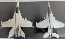 F/A18F Super Hornet Microfig Scale