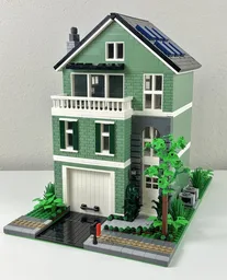 Green Southern Townhouse