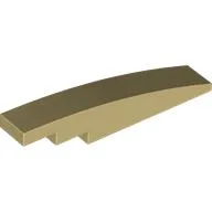Brick Curved 1 x 6 / Tan