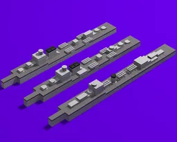 US Interwar destroyers Part 2(1:450 scale)