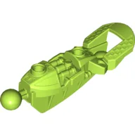 Large Figure Skeletal, Limb, with 2 Ball Joints (Toa Inika) / Lime