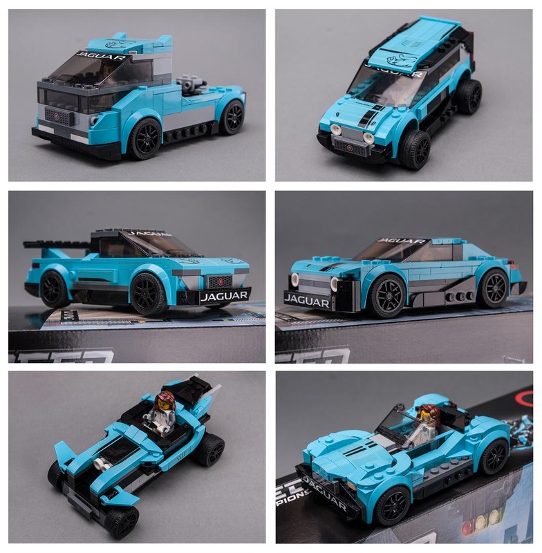 Lego 76898 I-Pace 6in1 rebuild models