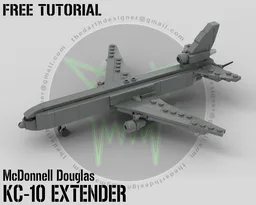 McDonnell Douglas KC-10 EXTENDER - 1:300 Scale