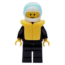 Man, Plain Black, Helmet and Visor