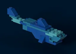a serious shark