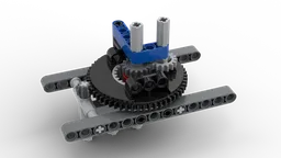 2 Drive Axles Through A Turntable