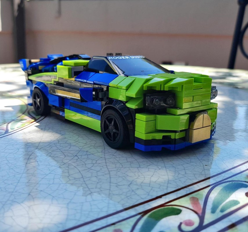 Lego 76899 + 76902 = Ferrari F40 + Bugatti Chiron