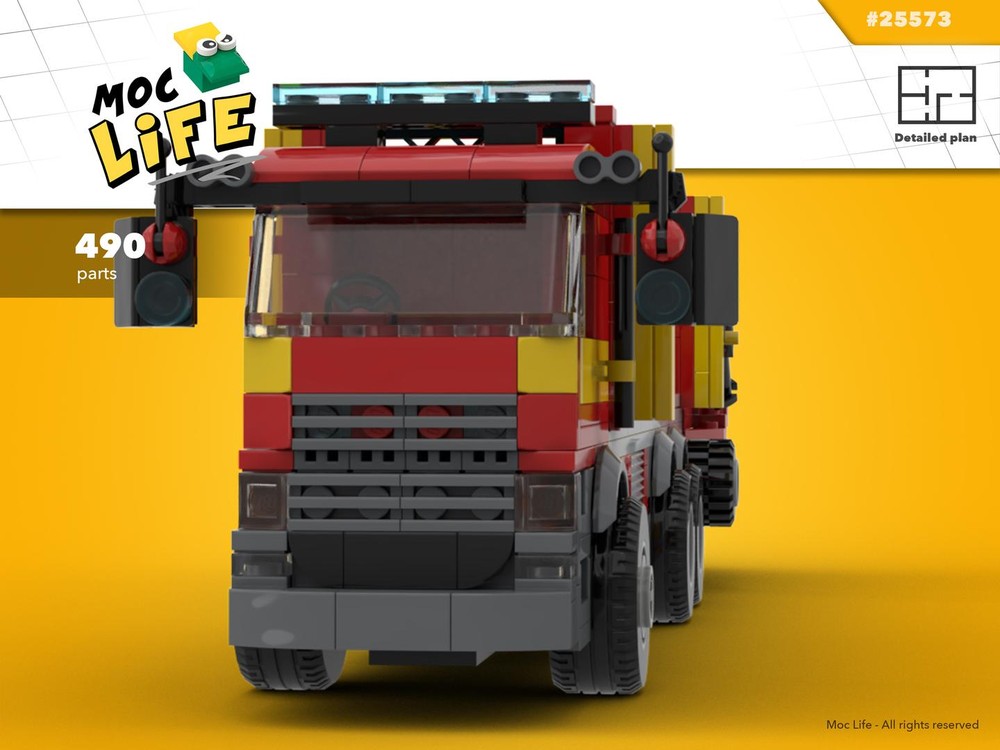 Lego Mercedes HDU1 London fire brigade