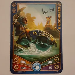 Trading Card, Legends of Chima Deck #1: 20 [Defendor II] / [No Color/Any Color]