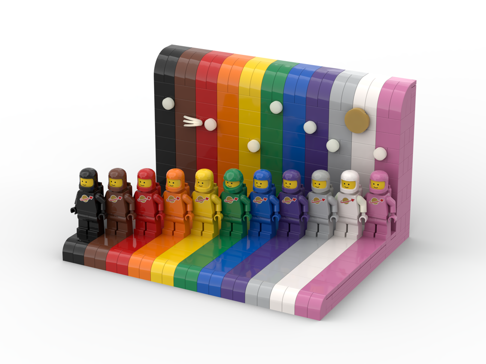 Lego Everyone Is Awesome In Space
