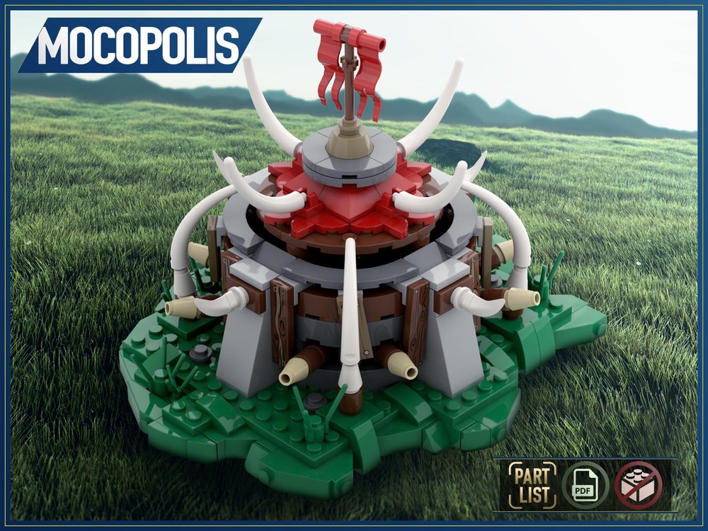 Lego WOW Fantasy Orc's Burrow