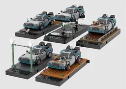 77256 Time Machine Display Stands